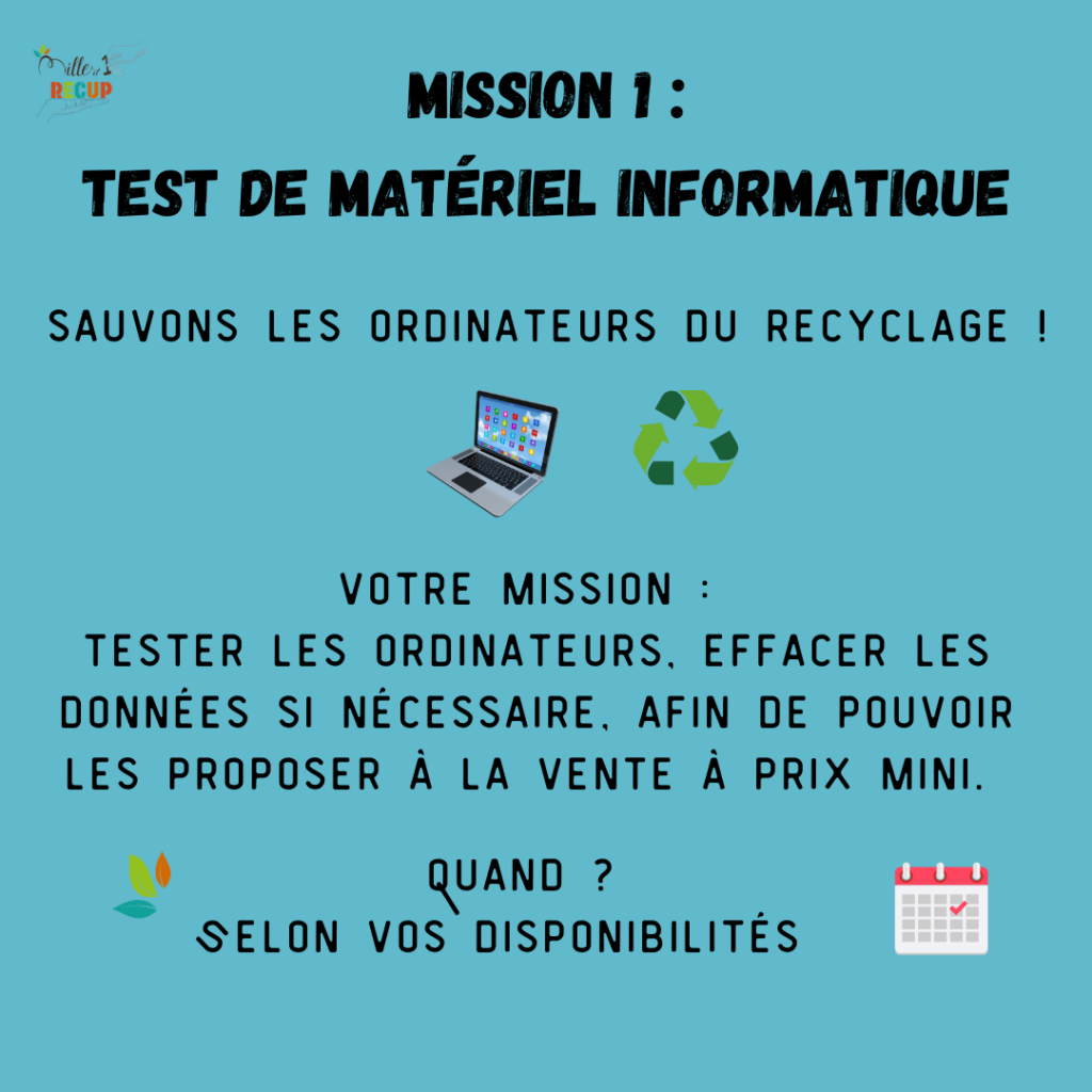 2 Mission 1 test informatique