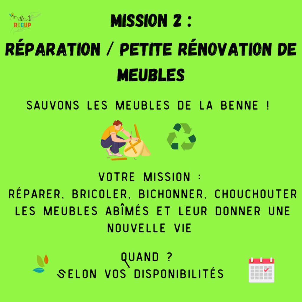 3 Mission 2 réno meubles