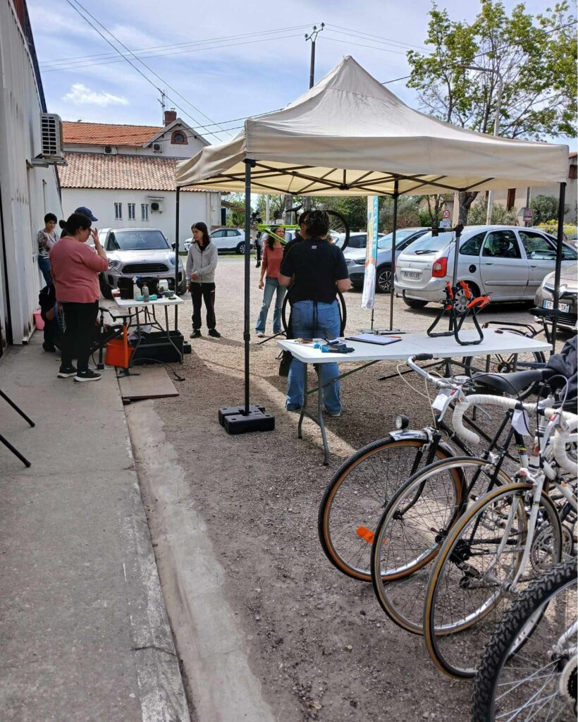 atelier participatif réparation vélo